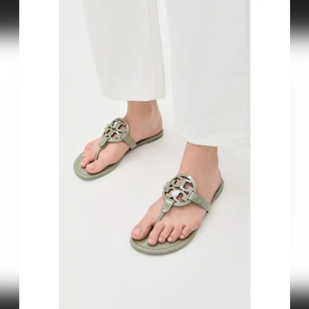 New Tory Burch Miller Sandals, Size: 6.5